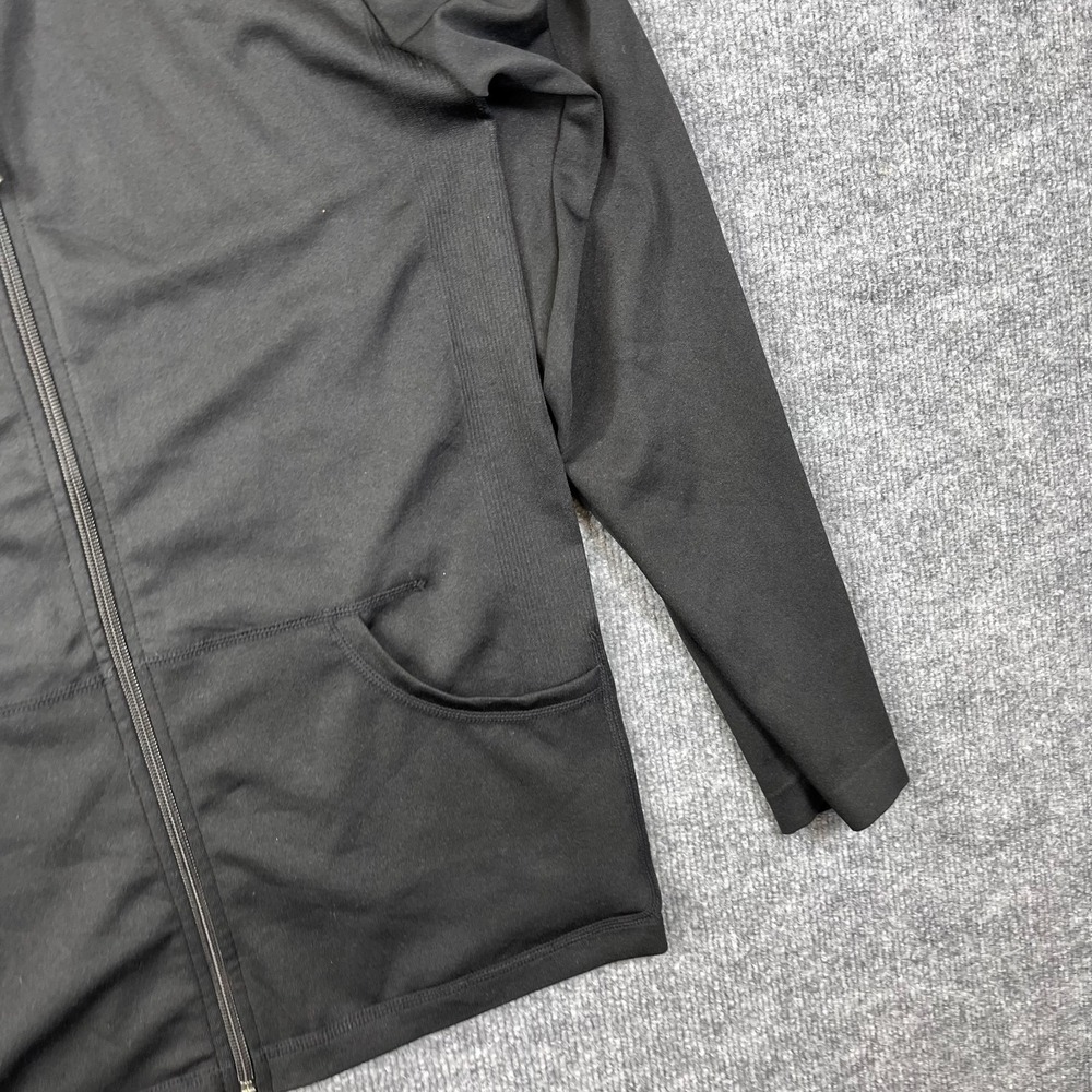 Julia By Love J Hoodie Womens 1X/2X Black Full Zip Training Yoga Athleisure - Picture 6 of 13